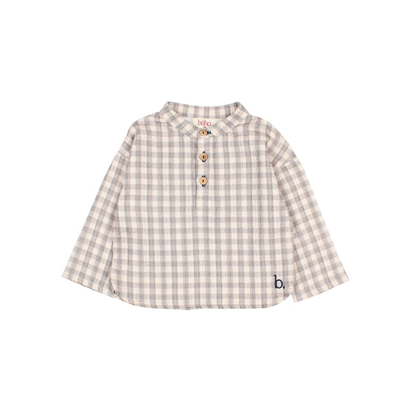 Buho BB Vichy Shirt Grey