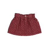 Buho Cottage Midi Skirt Pomegranate