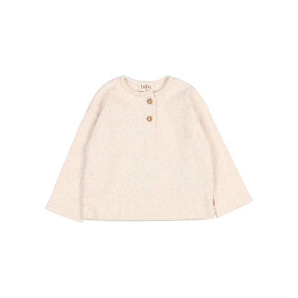 Buho BB Soft Rib T-Shirt Natural