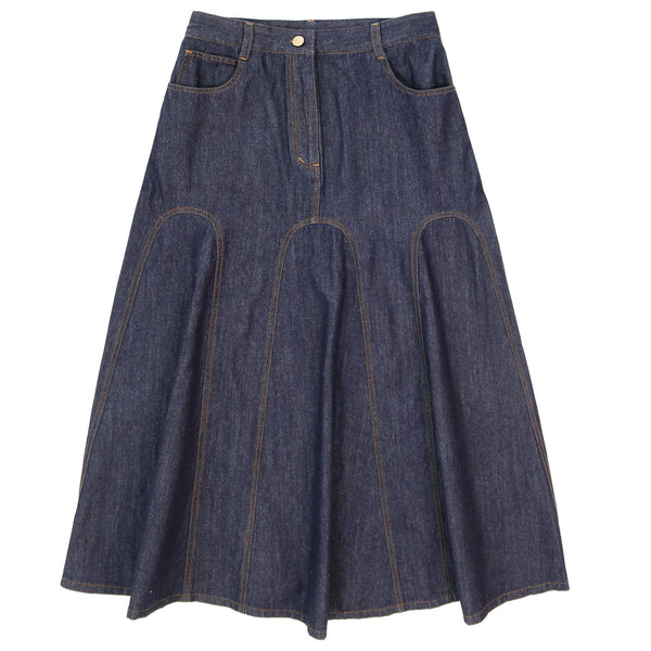 Coco Blanc Denim Skirt AW25