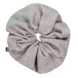 Knot Hairbands Metallic Scrunchie // Smoke