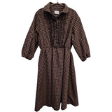 Unlabel Allier Dress Brown Checks