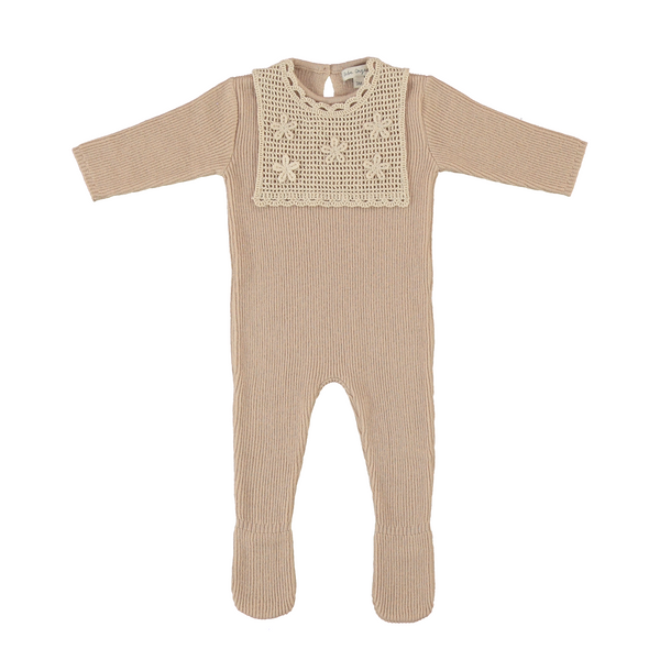 Bebe Organic Lucette Collar Overall Earthy