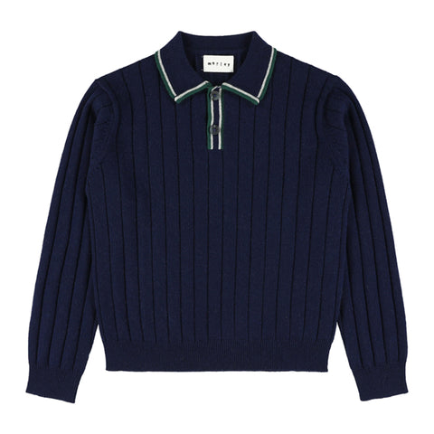 Morley Yan Boys Polo Navy