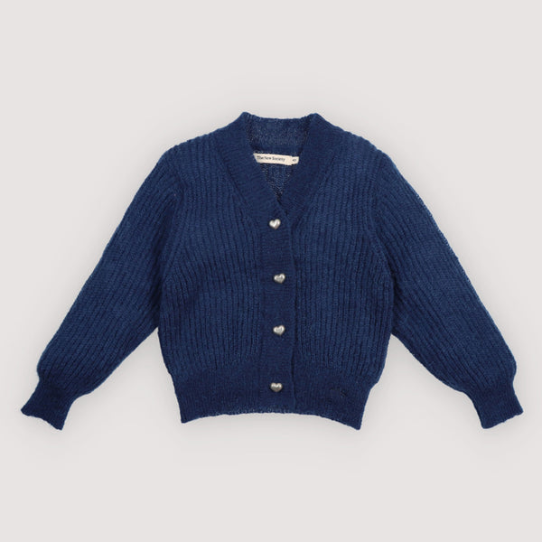 The New Society Lina Cardigan Infinite Navy