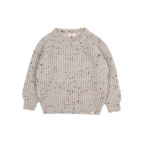 Buho Botonato Jumper Pearl Grey