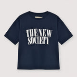 The New Society Mica T-shirt Infinite Navy