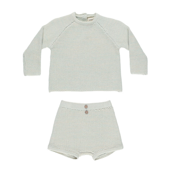 QUINCY MAE SUMMER KNIT SET || MINT