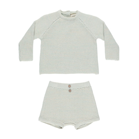 QUINCY MAE SUMMER KNIT SET || MINT