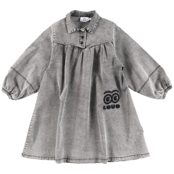 Loud Apparel Value Dress Light Grey Stone Wash