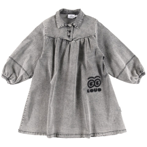 Loud Apparel Value Dress Light Grey Stone Wash