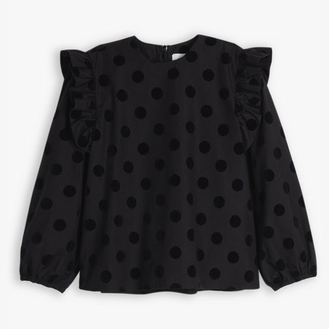 Wolf & Rita Girl Blouse Clarinha Woven Mond