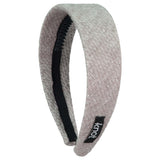 Knot Hairbands Metallic Headband // Smoke