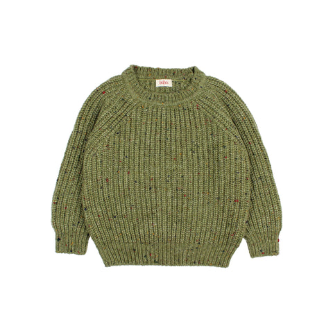 Buho Botonato Jumper Green Tea