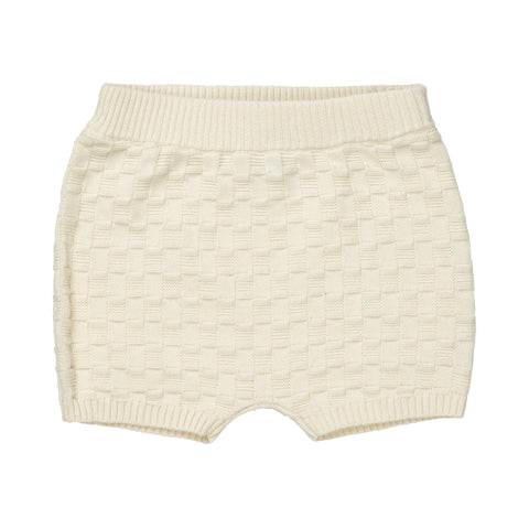 Fub Baby Checked Shorts Ecru