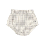 Buho BB Mini Check Bloomer Ecru