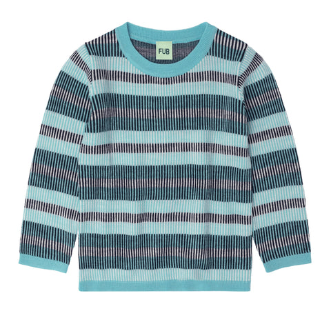 Fub Mix Striped Blouse