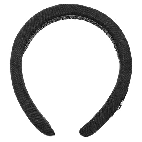 Knot Hairbands Jersey Padded Headband // Black