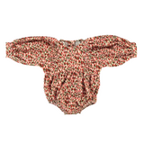 Bebe Organic Lyra Romper Painted Hearts