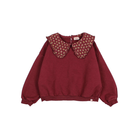 Buho Cottage Sweatshirt Pomegranate