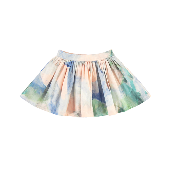 Bebe Organic Alyssa Skirt Watercolor