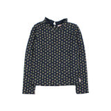Buho Cottage Rib T-Shirt Navy