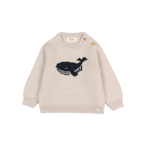Buho BB Whale Jumper Natural