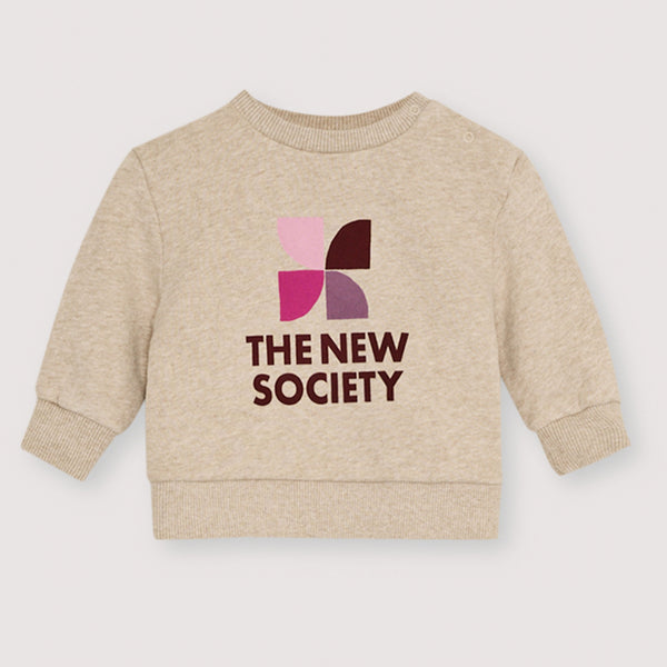 The New Society TNS Logo Baby Sweatshirt Moonlight Vigore