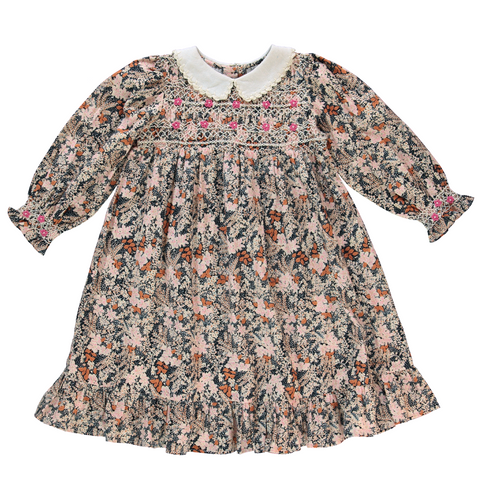 Bebe Organic Elora Special Dress Fall Blooms