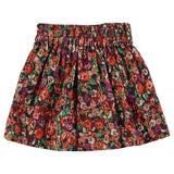 Piupiuchick Knee-Lenght Skirt Multicolor Flowers