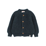 Buho BB Soft Knit Cardigan Whale