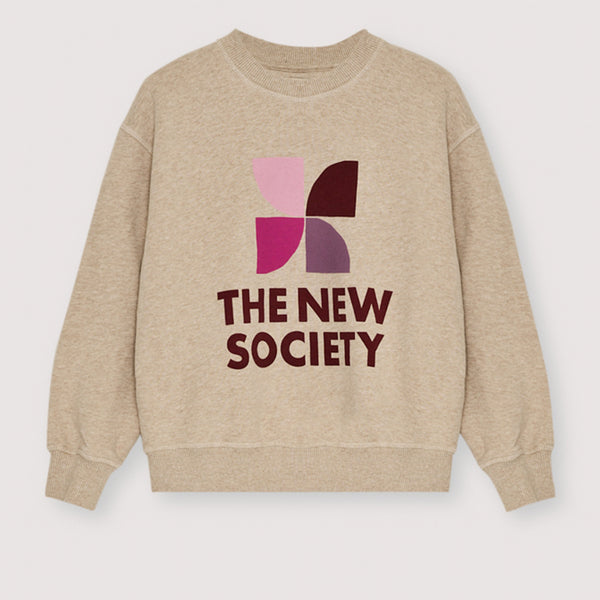 The New Society TNS Logo Sweatshirt Moonlight Vigore