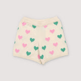 The New Society Oia Short Love Motif Multicolor