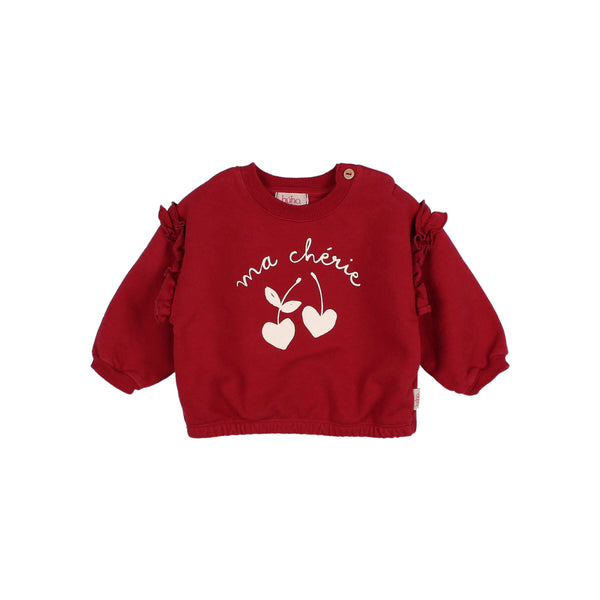 Buho Cherie Sweatshirt Cherry