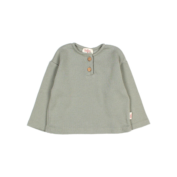 Buho BB Soft Rib T-Shirt Eucalyptus