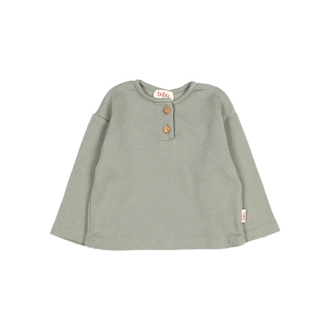 Buho BB Soft Rib T-Shirt Eucalyptus