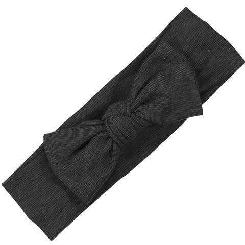 Knot Hairbands Jersey Headwrap // Black
