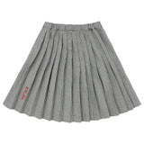 Coco Blanc Gingham Pleated Skirt