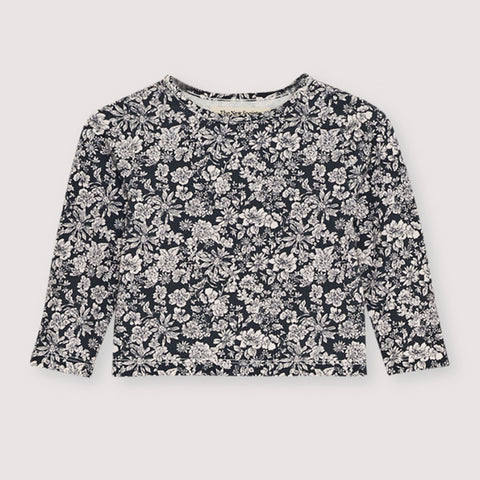 The New Society TNS Jersey Baby Tee Lilth Print