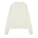 Coco Blanc Pointelle Sweater