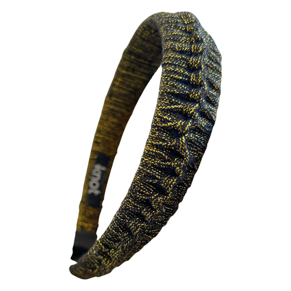 Knot Hairbands Corded Headband // Gold