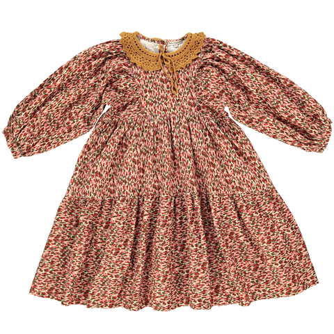 Bebe Organic Lyra Dress Painted Hearts
