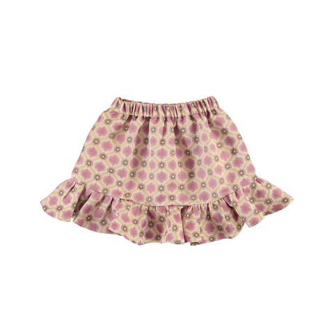 Bebe Organic Ellie Skirt Geometric Bloom