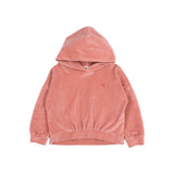 Buho Velvet Hoodie Peony