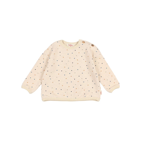 Buho BB Soft Stars Sweatshirt Natural