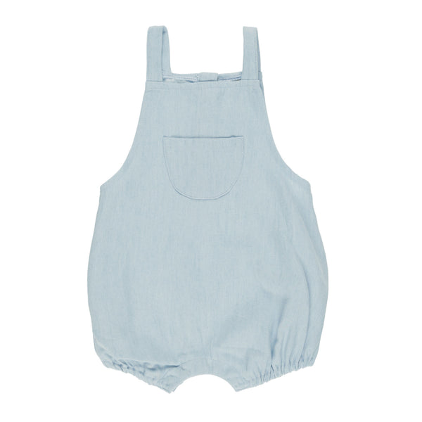 QUINCY MAE THOMAS ROMPER || CHAMBRAY