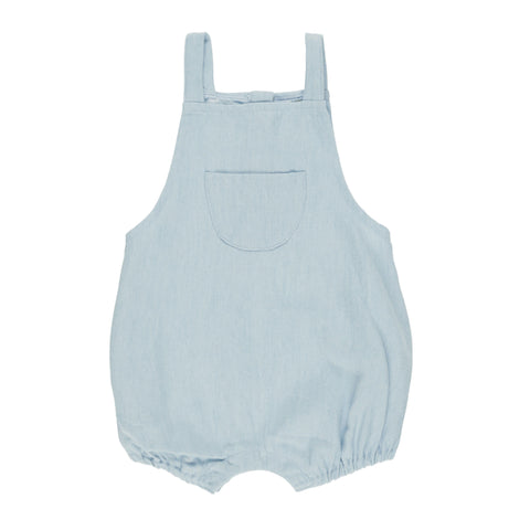 QUINCY MAE THOMAS ROMPER || CHAMBRAY