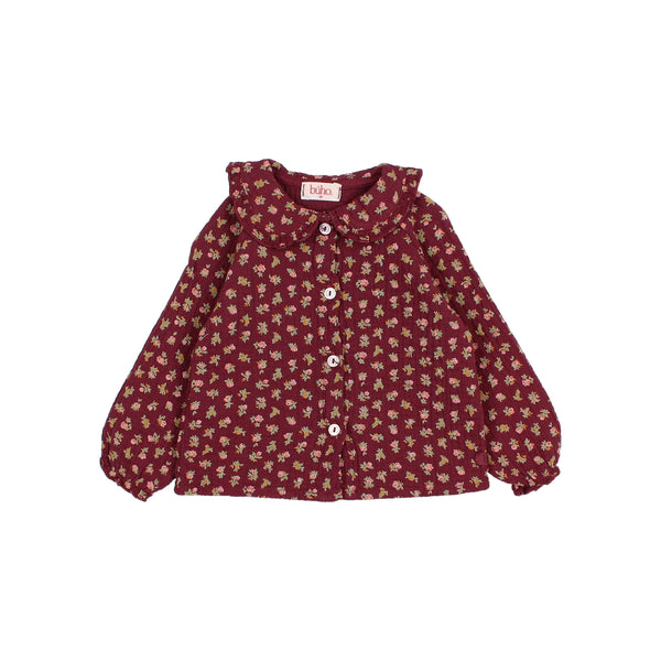 Buho BB Cottage Blouse Pomegranate