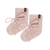 QUINCY MAE KNIT BOOTIES || BUBBLEGUM
