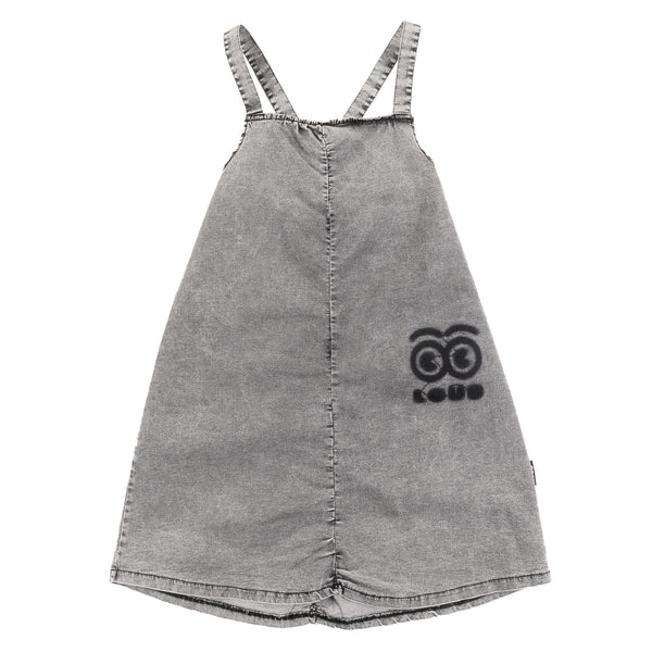 Loud Apparel Learn Dress Apron Light Grey Stone Wash